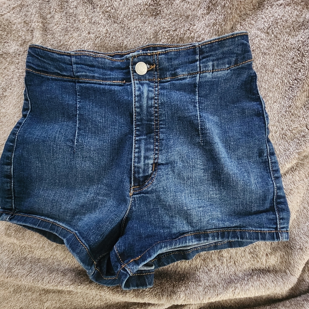 High Waist Denim Shorts - Size 6 - Wild Fable